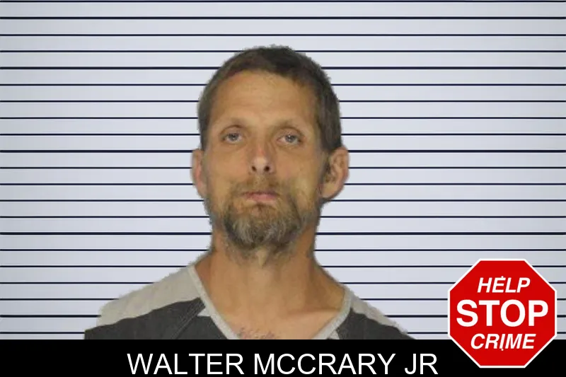 Walter McCrary Jr mugshot
