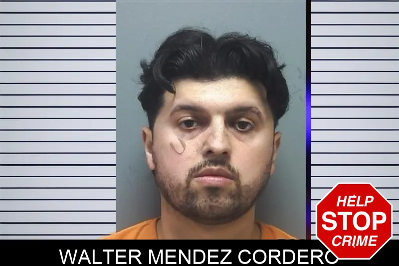 Walter Mendez Cordero mugshot