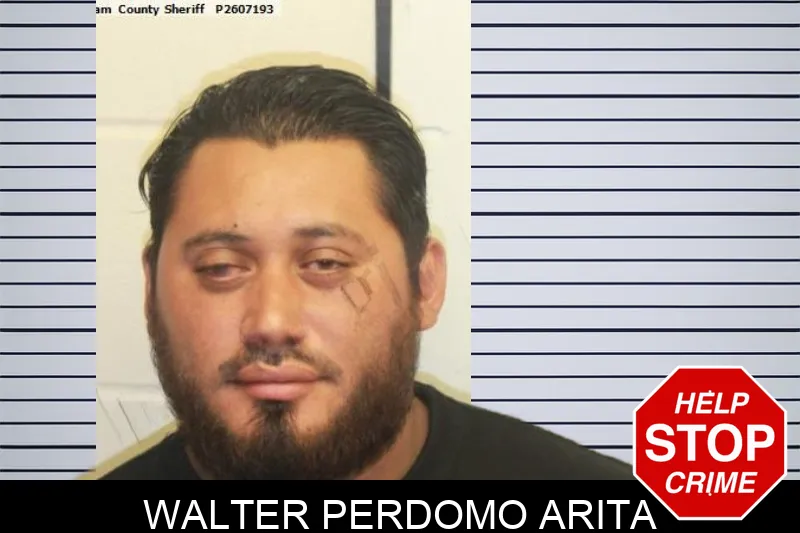 Walter Perdomo Arita mugshot