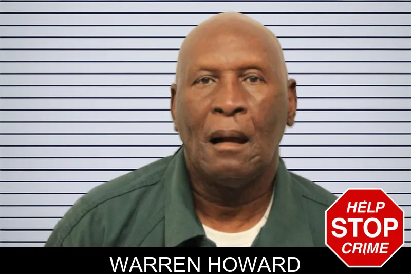 Warren Howard mugshot