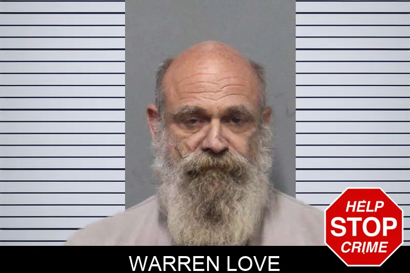 Warren Love mugshot