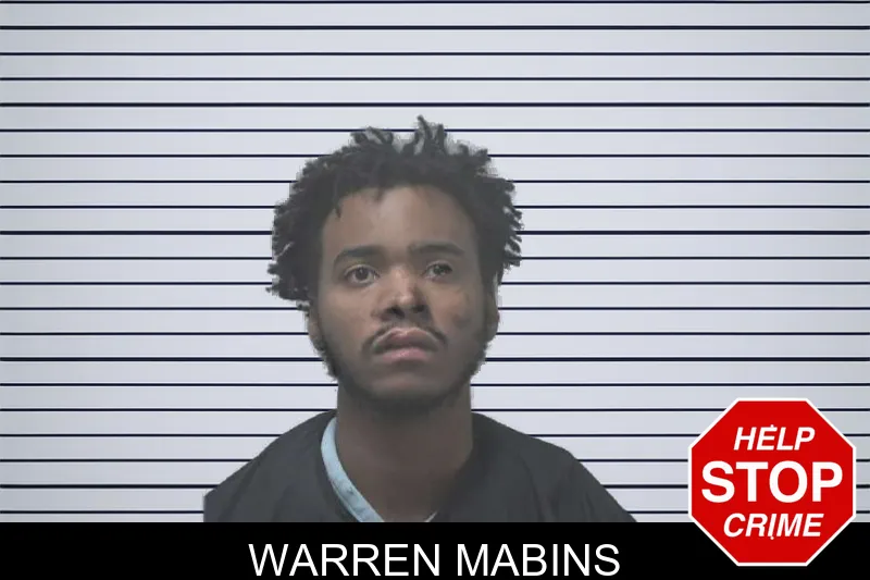 Warren Mabins mugshot
