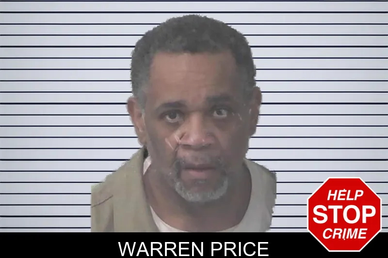 Warren Price mugshot