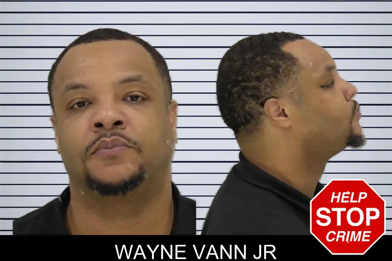 Wayne Vann Jr mugshot