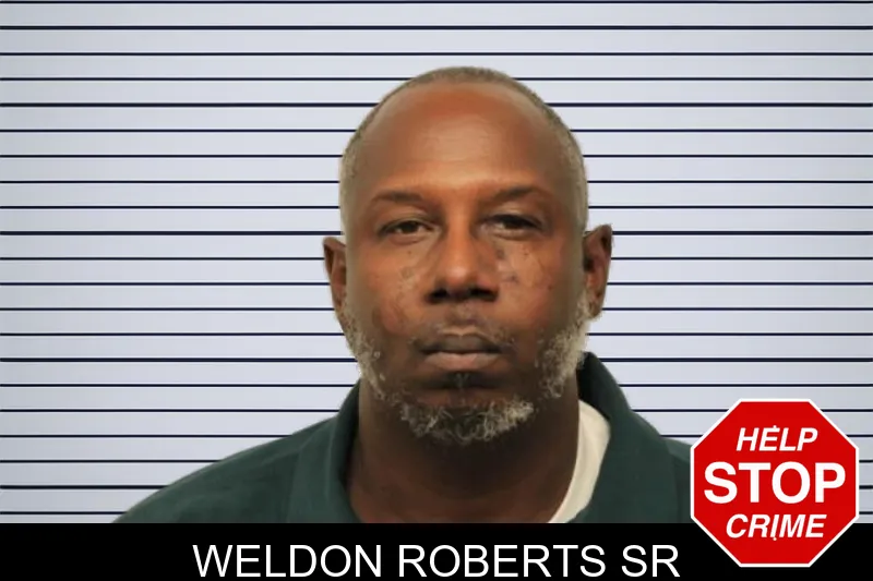 Weldon Roberts Sr mugshot