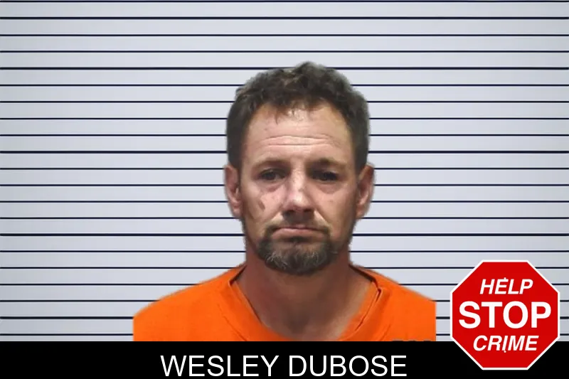 Wesley Dubose mugshot