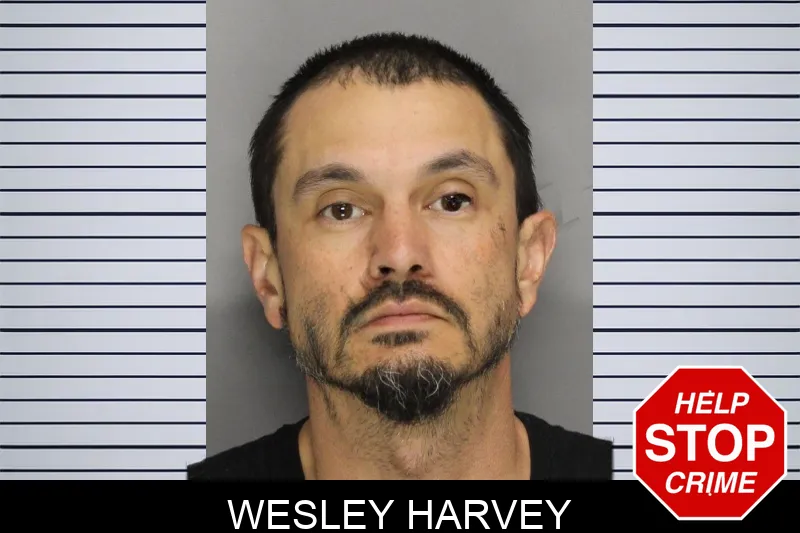 Wesley Harvey mugshot