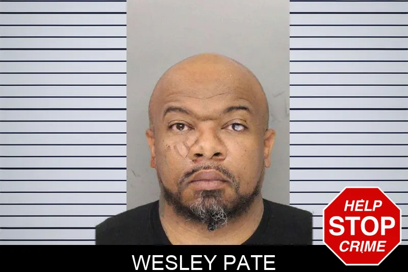 Wesley Pate mugshot