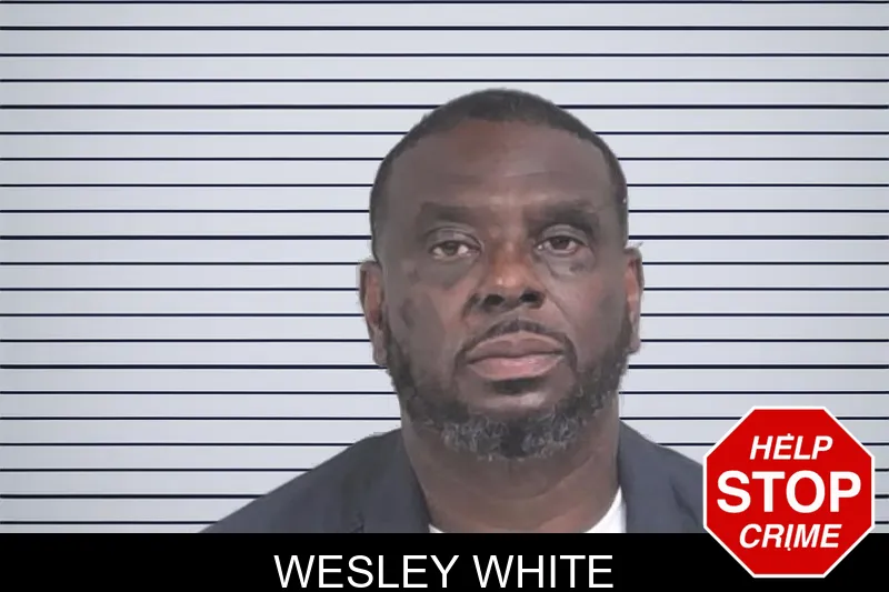 Wesley White mugshot