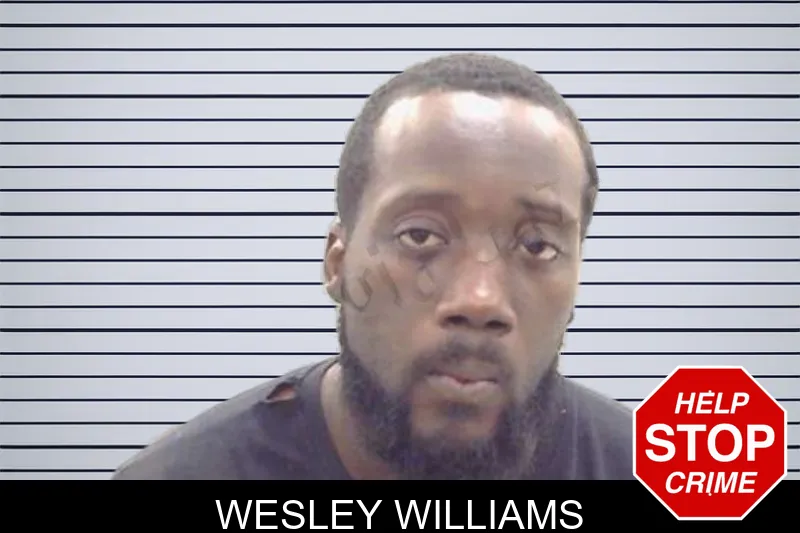 Wesley Williams mugshot