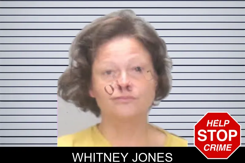 Whitney Jones mugshot