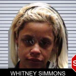 Whitney Simmons mugshot