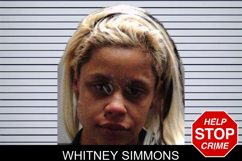 Whitney Simmons mugshot