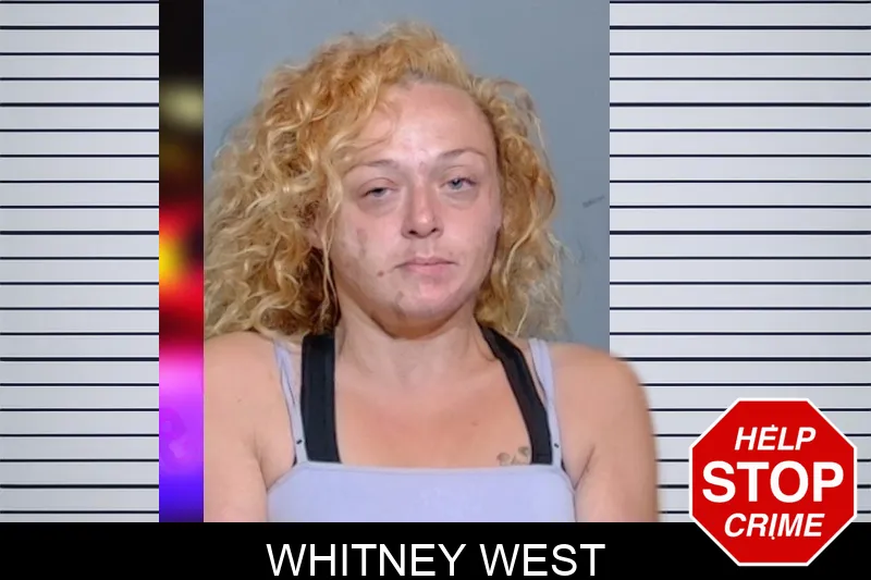 Whitney West mugshot