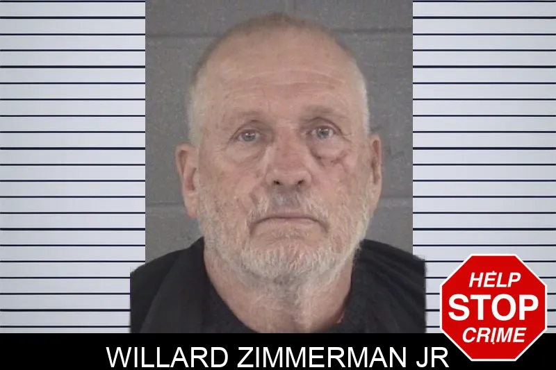 Willard Zimmerman Jr mugshot