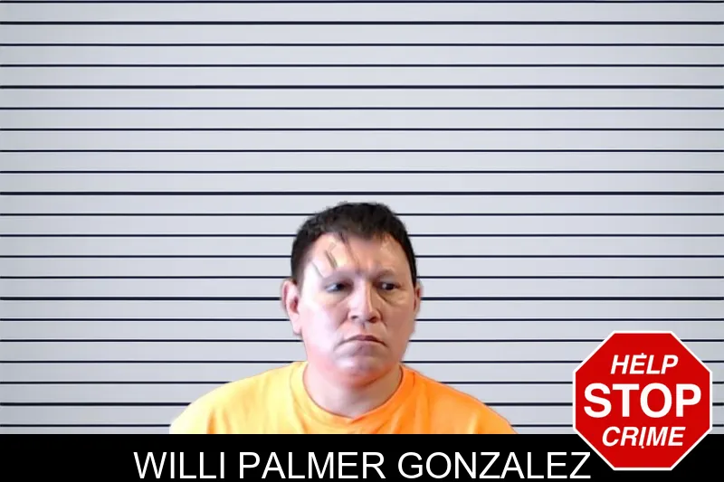 Willi Palmer Gonzalez mugshot