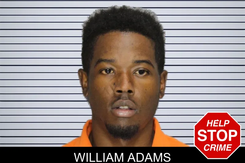 William Adams mugshot