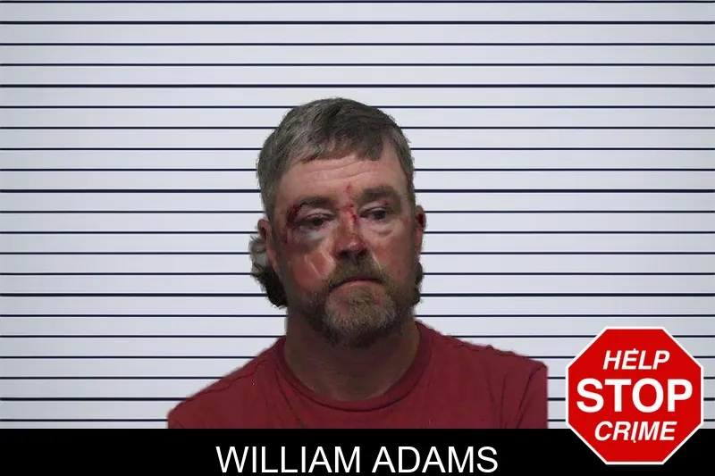 William Adams mugshot