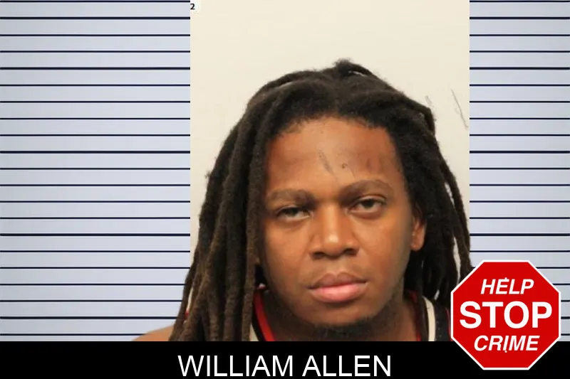 William Allen mugshot