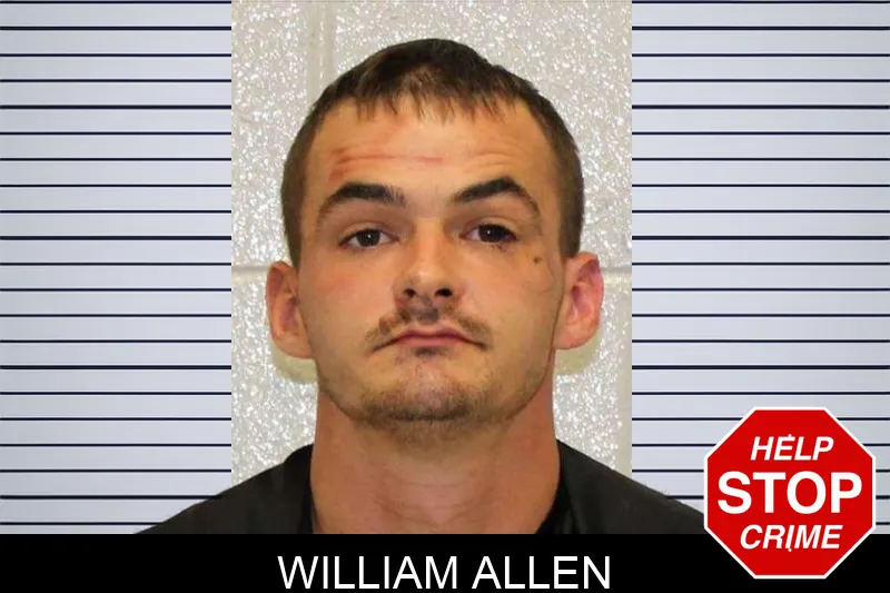 William Allen mugshot