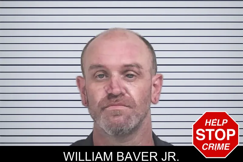 William Baver Jr. mugshot