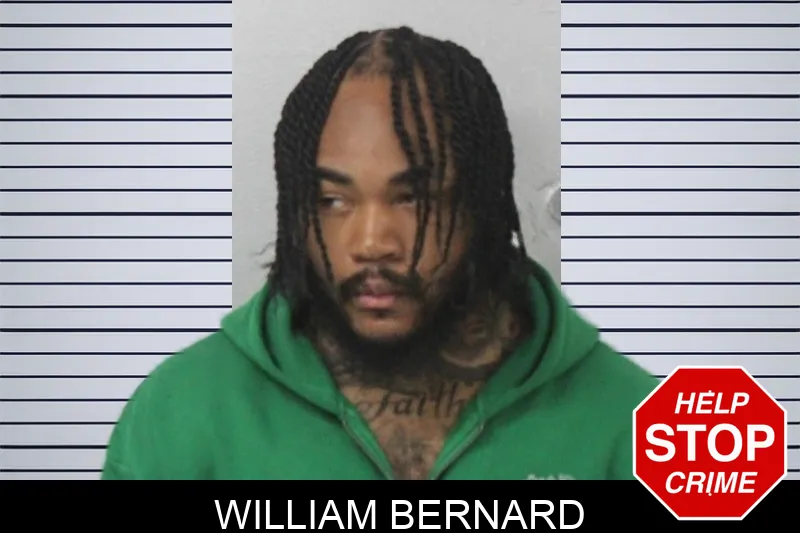 William Bernard mugshot