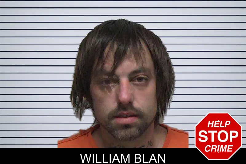 William Blan mugshot