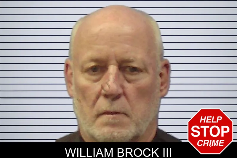 William Brock III mugshot