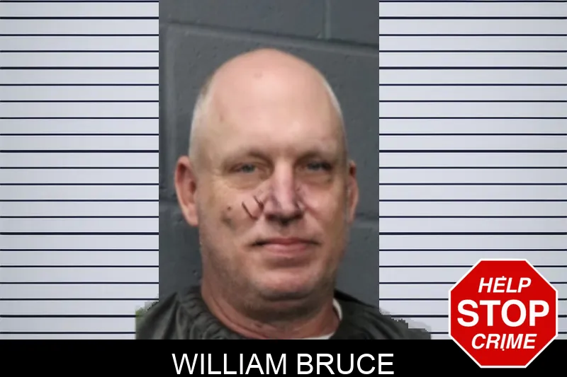 William Bruce mugshot