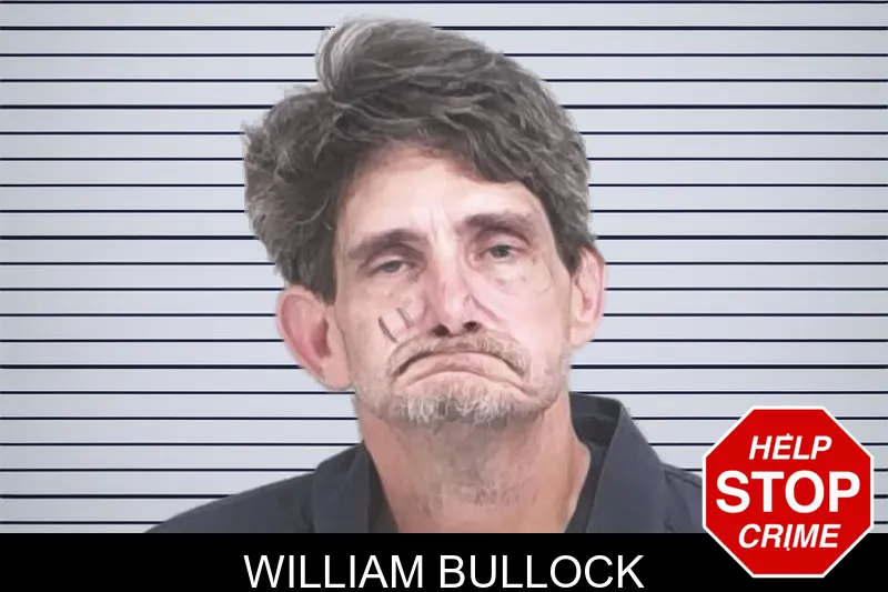 William Bullock mugshot