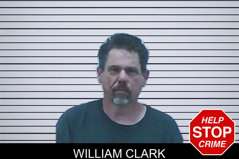 William Clark mugshot