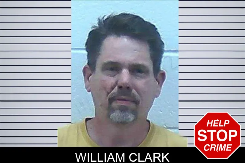 William Clark mugshot
