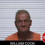 William Cook mugshot