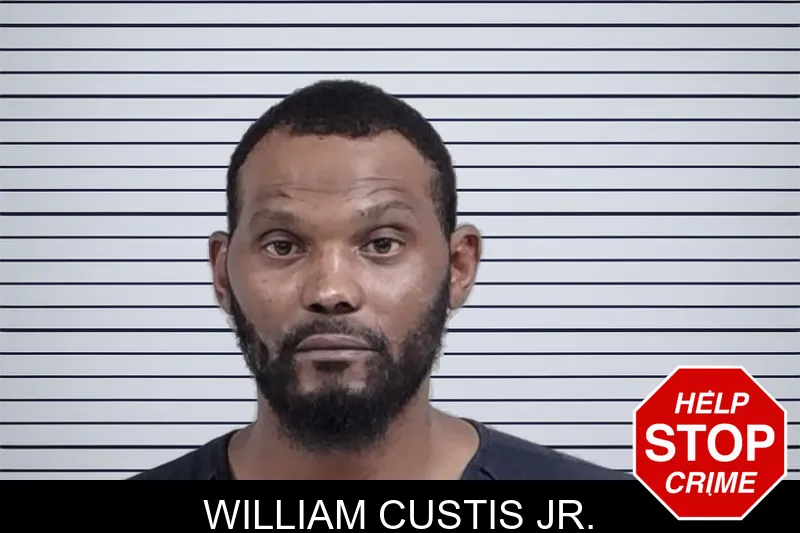 William Custis Jr. mugshot