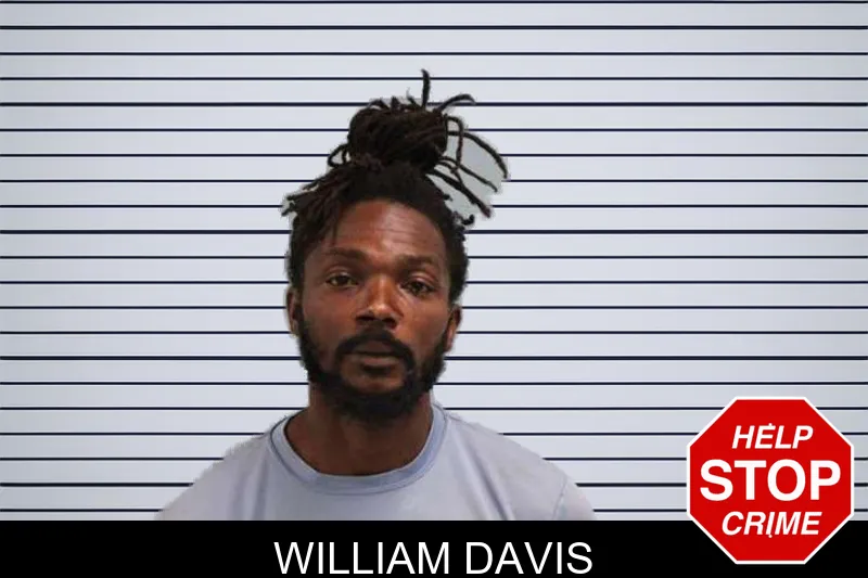 William Davis mugshot
