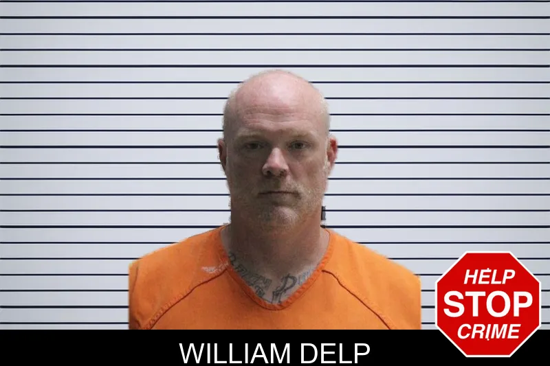 William Delp mugshot