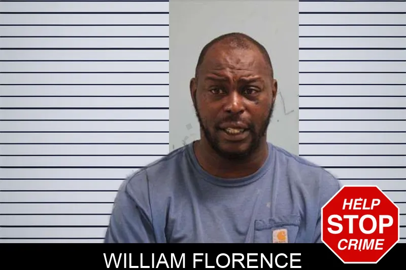William Florence mugshot
