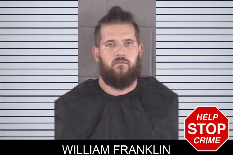William Franklin mugshot