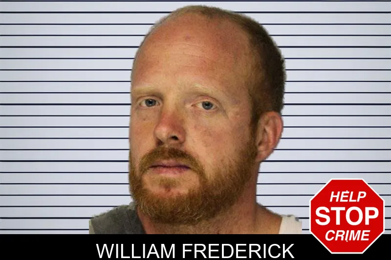 William Frederick mugshot