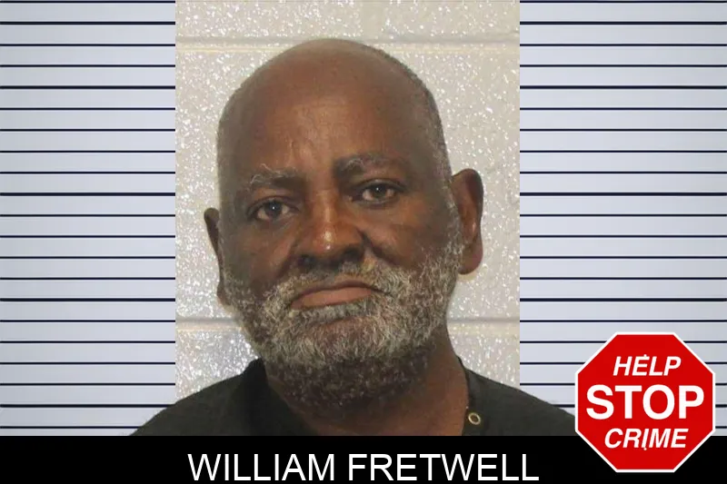 William Fretwell mugshot