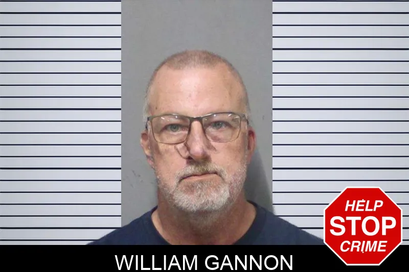William Gannon mugshot