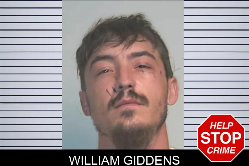 William Giddens mugshot