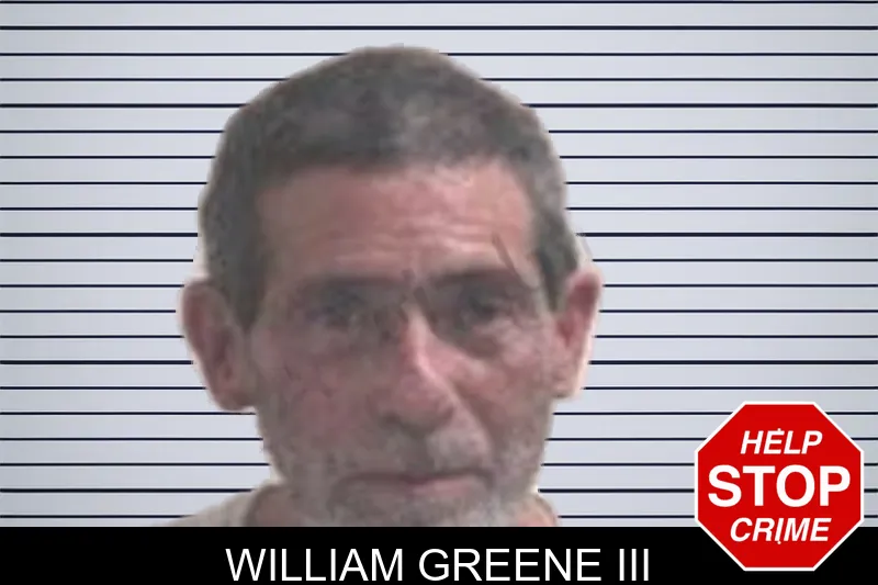 William Greene III mugshot