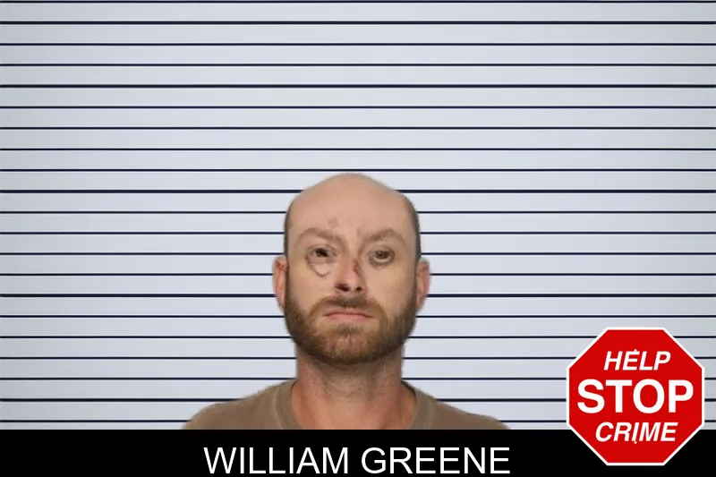 William Greene mugshot