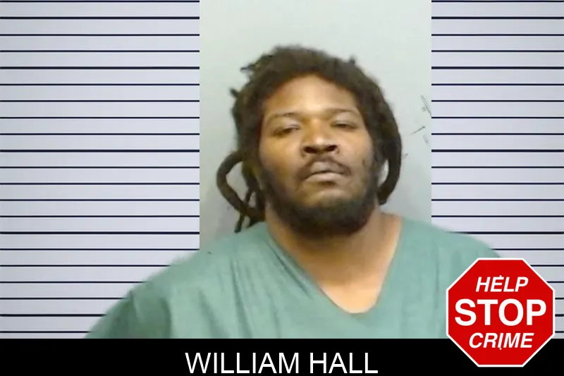 William Hall mugshot