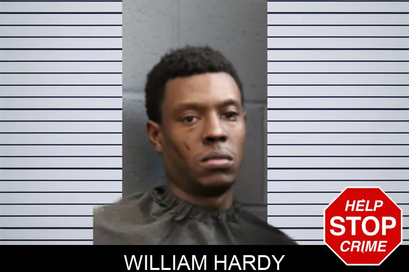 William Hardy mugshot