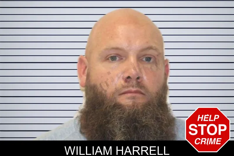 William Harrell mugshot