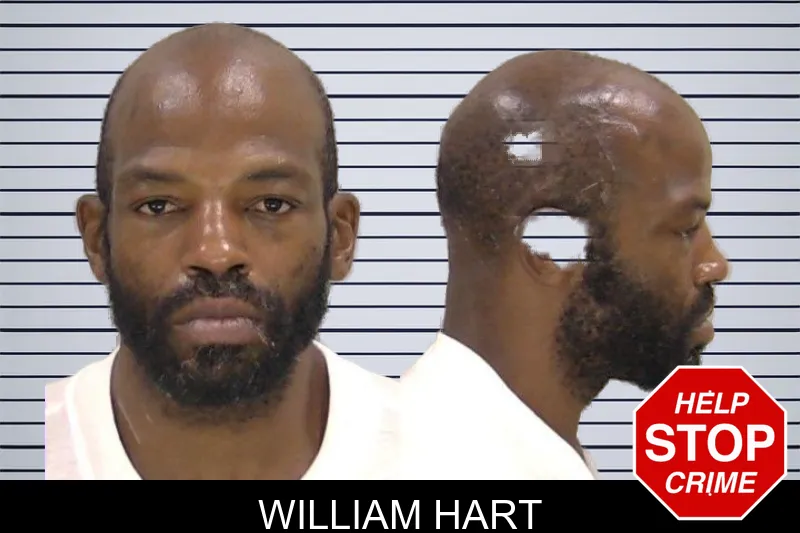 William Hart mugshot
