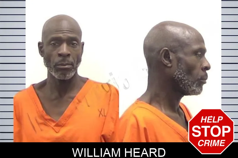 William Heard mugshot
