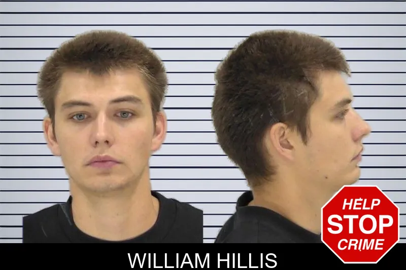 William Hillis mugshot